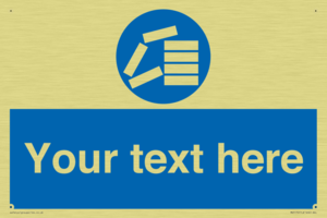 Custom Stack Correctly Sign